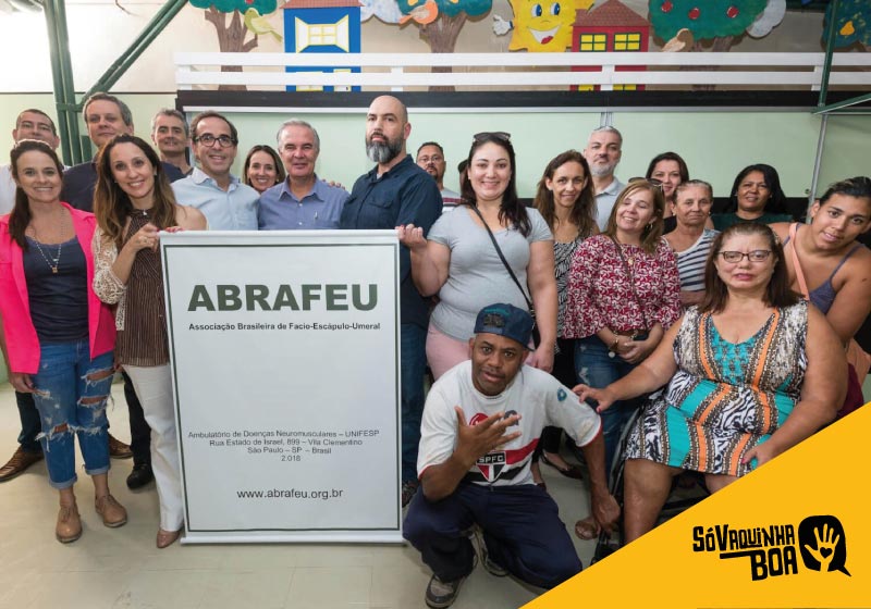 Ajude a Abrafeu, associação para distrofia rara, trazer tratamento inédito para o Brasil
