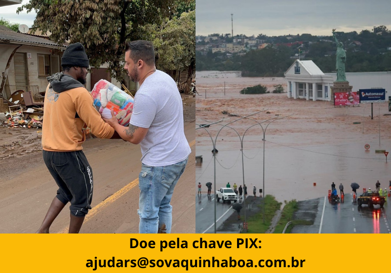 #AjudeRS: Vamos ajudar as famílias atingidas pela enchente no Rio Grande do Sul